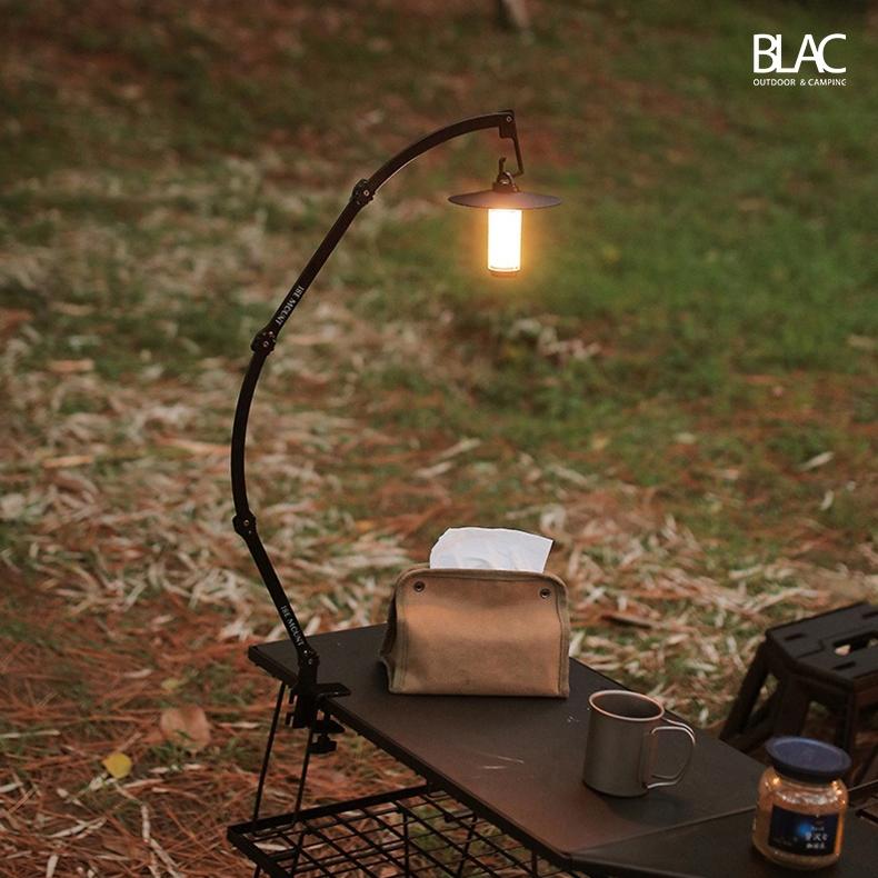 【BLAC黑客】桌上型多角度可調節燈架 適用於桌面厚度3cm內 附收納袋-細節圖5