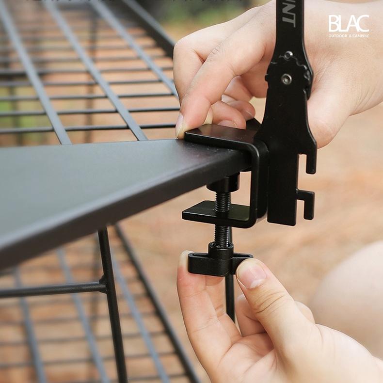 【BLAC黑客】桌上型多角度可調節燈架 適用於桌面厚度3cm內 附收納袋-細節圖7