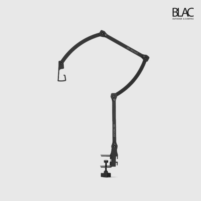 【BLAC黑客】桌上型多角度可調節燈架 適用於桌面厚度3cm內 附收納袋-細節圖9