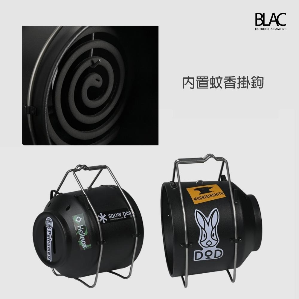 【BLAC黑客】戶外露營蚊香豬蚊香架蚊香盒 防燙不鏽鋼製 消光防鏽塗層噴塑處理-細節圖9