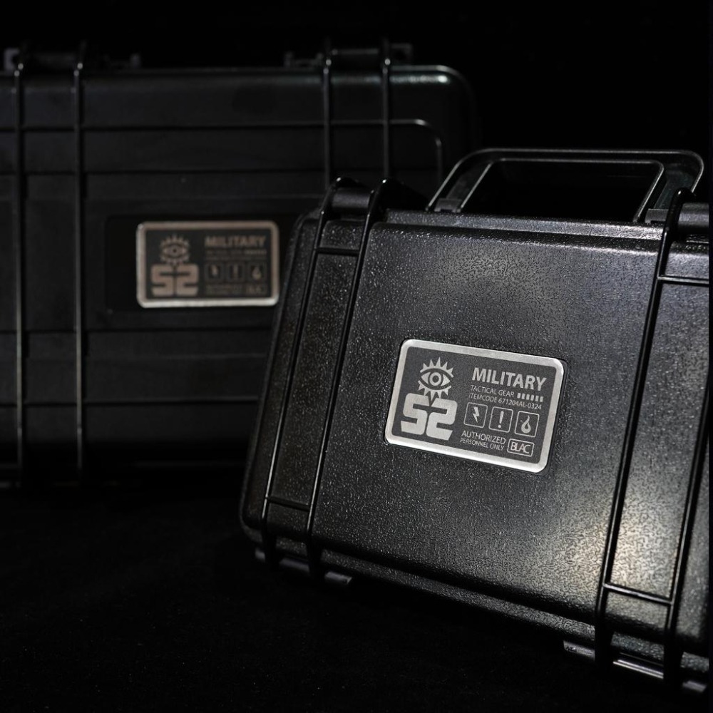 【BLAC黑客】52TACTICAL戰術風格金屬鋁標銘牌 3M背膠 每組3款-細節圖4