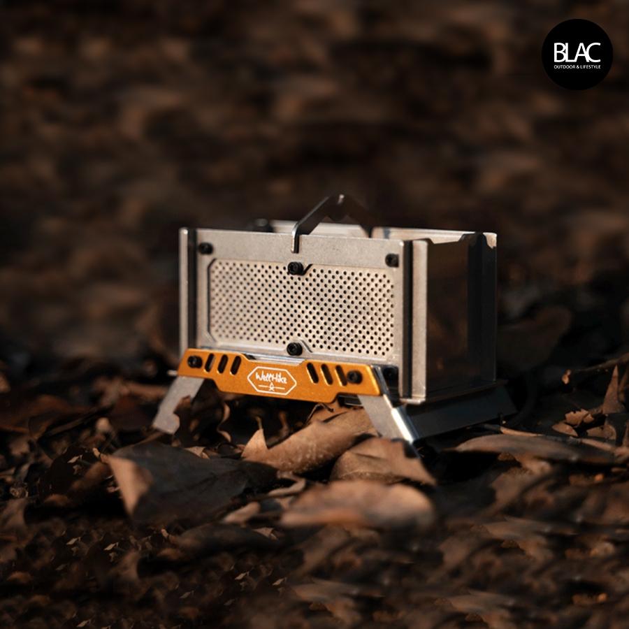 【BLAC黑客】WELLHIKE焚火台造型桌面香薰爐2.0版 薰香爐蚊香爐304不鏽鋼附薰香夾 Cordura收納包-細節圖6