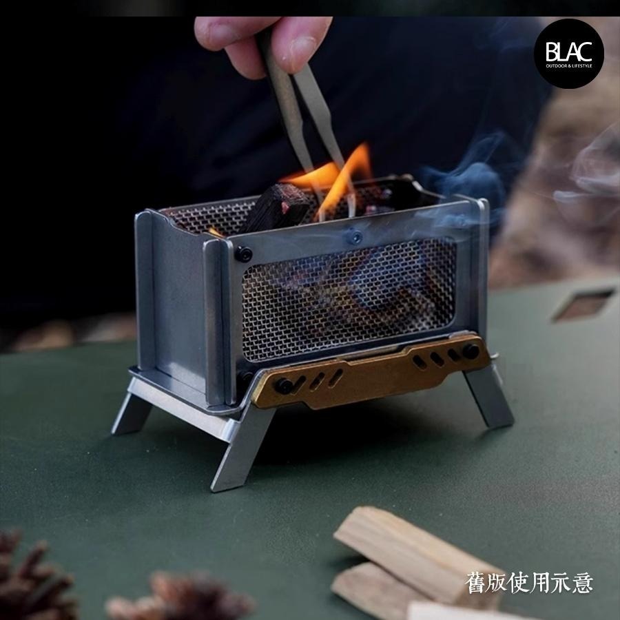 【BLAC黑客】WELLHIKE焚火台造型桌面香薰爐2.0版 薰香爐蚊香爐304不鏽鋼附薰香夾 Cordura收納包-細節圖8