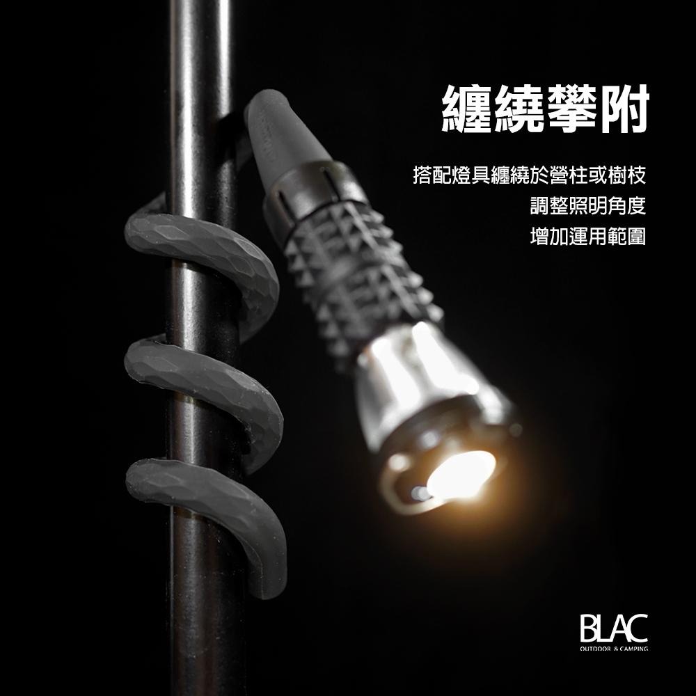 【BLAC黑客】多功能魔術軟性支架燈架燈桿手機支架 任意彎曲 自立攀附纏繞吊掛 頭尾1/4螺牙 52cm-細節圖5