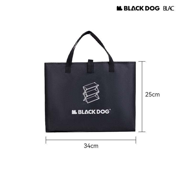 【BLAC黑客】BLACKDOG黑狗戶外多功能折疊置物架三層架-桌上型 含收納袋-細節圖6