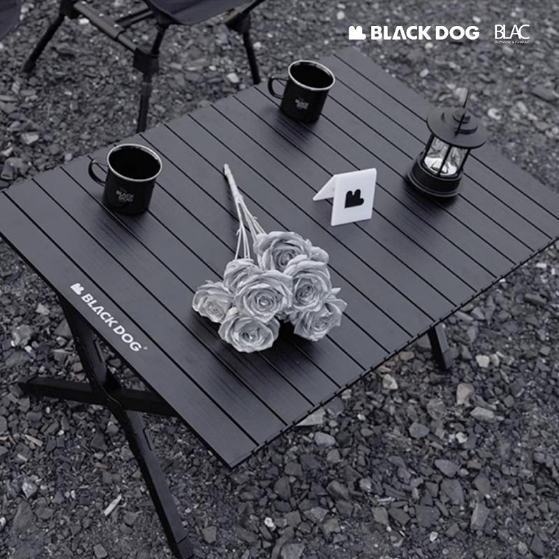 【BLAC黑客】BLACKDOG黑狗全鋁合金折疊桌蛋捲桌 整桌可拆卸收納120cm-細節圖4