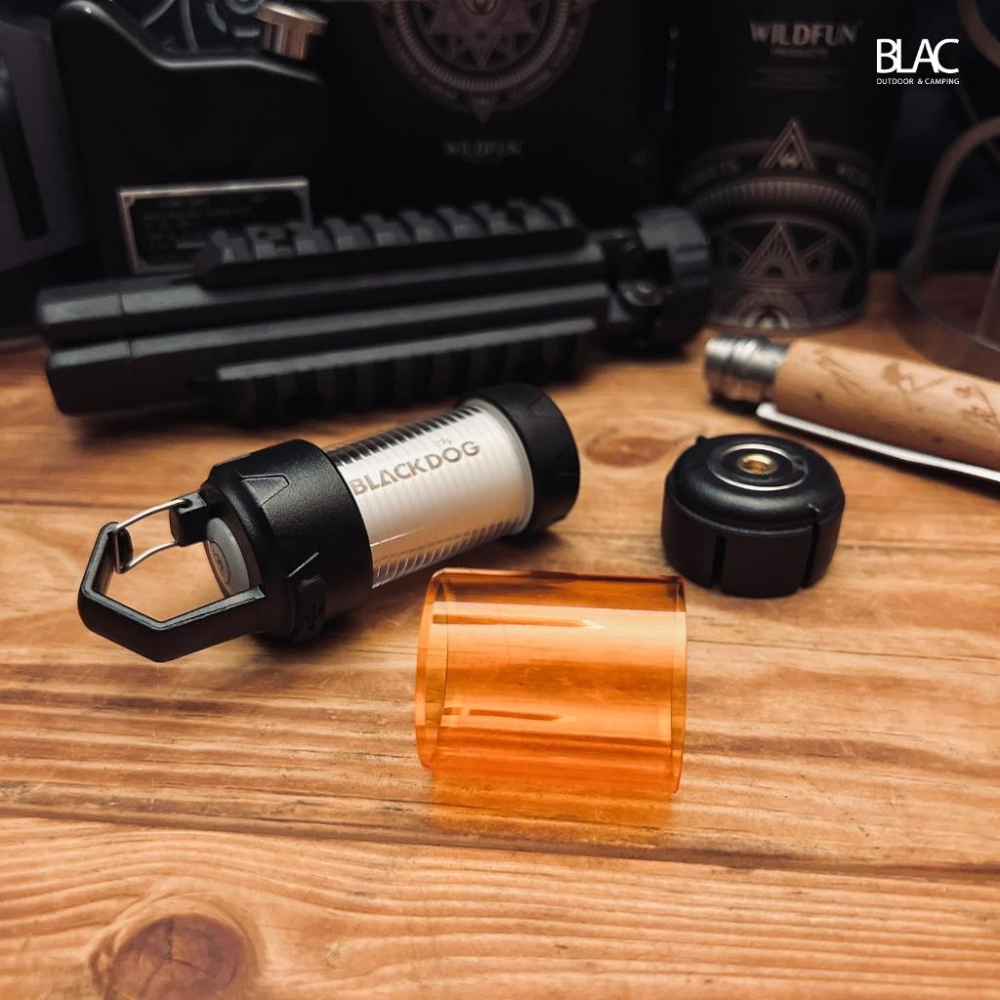 【BLAC黑客】BLACKDOG黑狗ML4露營燈琥珀驅蚊燈罩 適用於LEDLENSER萊德雷神ML4-細節圖6