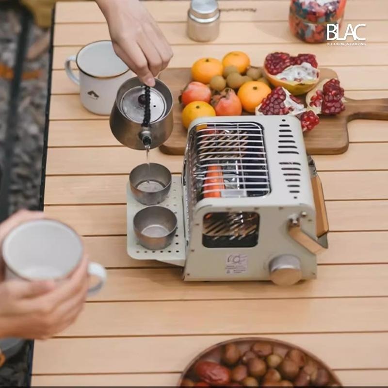 【BLAC黑客】NATUREHIKE挪客時光卡式瓦斯暖爐 卡式瓦斯罐磁吸安裝 1100w 電子點火 戶外室內兩用-細節圖4