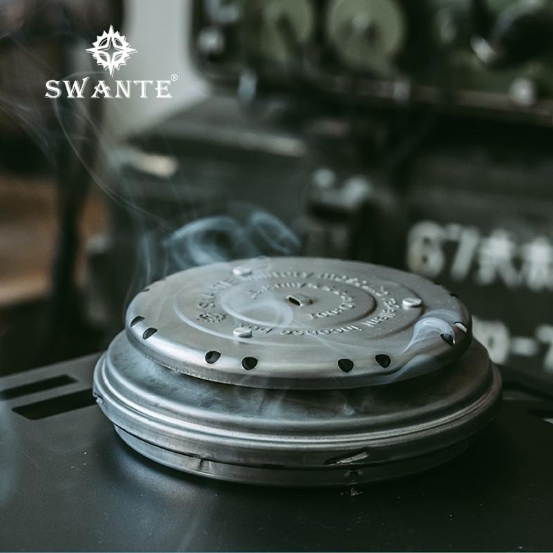 【BLAC黑客】SWANTE軍風鋼製戰術蚊香盒 地雷蚊香盒 仿舊鍍鋅鋼板-細節圖2