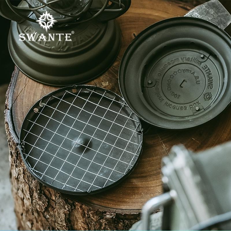 【BLAC黑客】SWANTE軍風鋼製戰術蚊香盒 地雷蚊香盒 仿舊鍍鋅鋼板-細節圖3