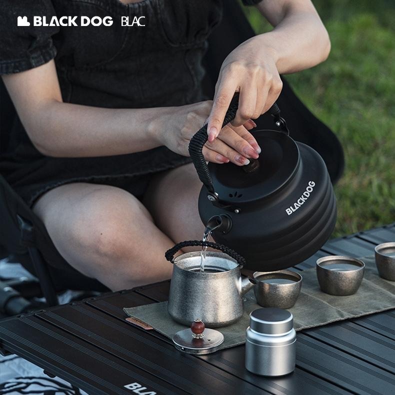 【BLAC黑客】BLACKDOG黑狗輕量鋁合金煮水壺燒水壺茶壺 1.3公升 輕量化230g-細節圖4