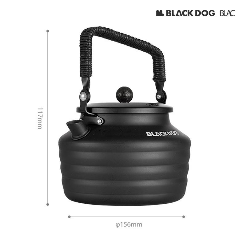 【BLAC黑客】BLACKDOG黑狗輕量鋁合金煮水壺燒水壺茶壺 1.3公升 輕量化230g-細節圖6