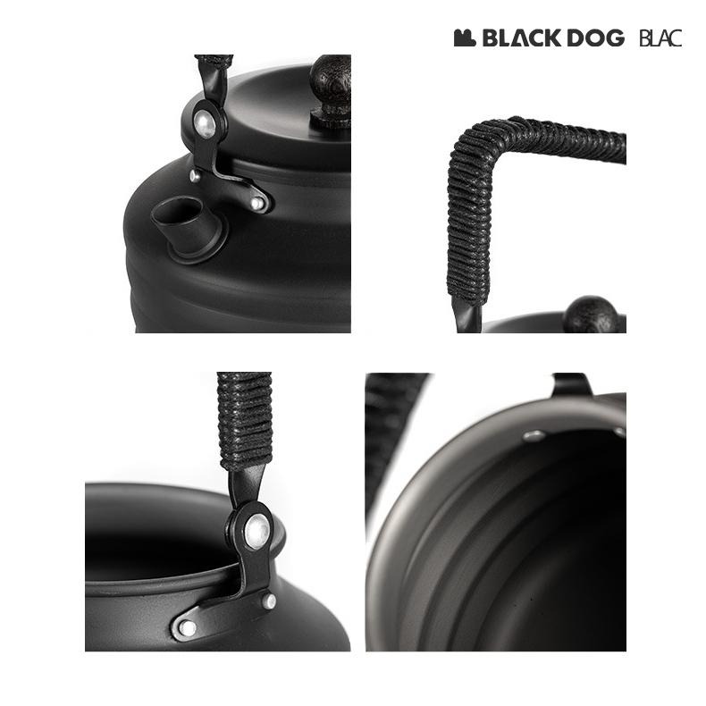 【BLAC黑客】BLACKDOG黑狗輕量鋁合金煮水壺燒水壺茶壺 1.3公升 輕量化230g-細節圖7