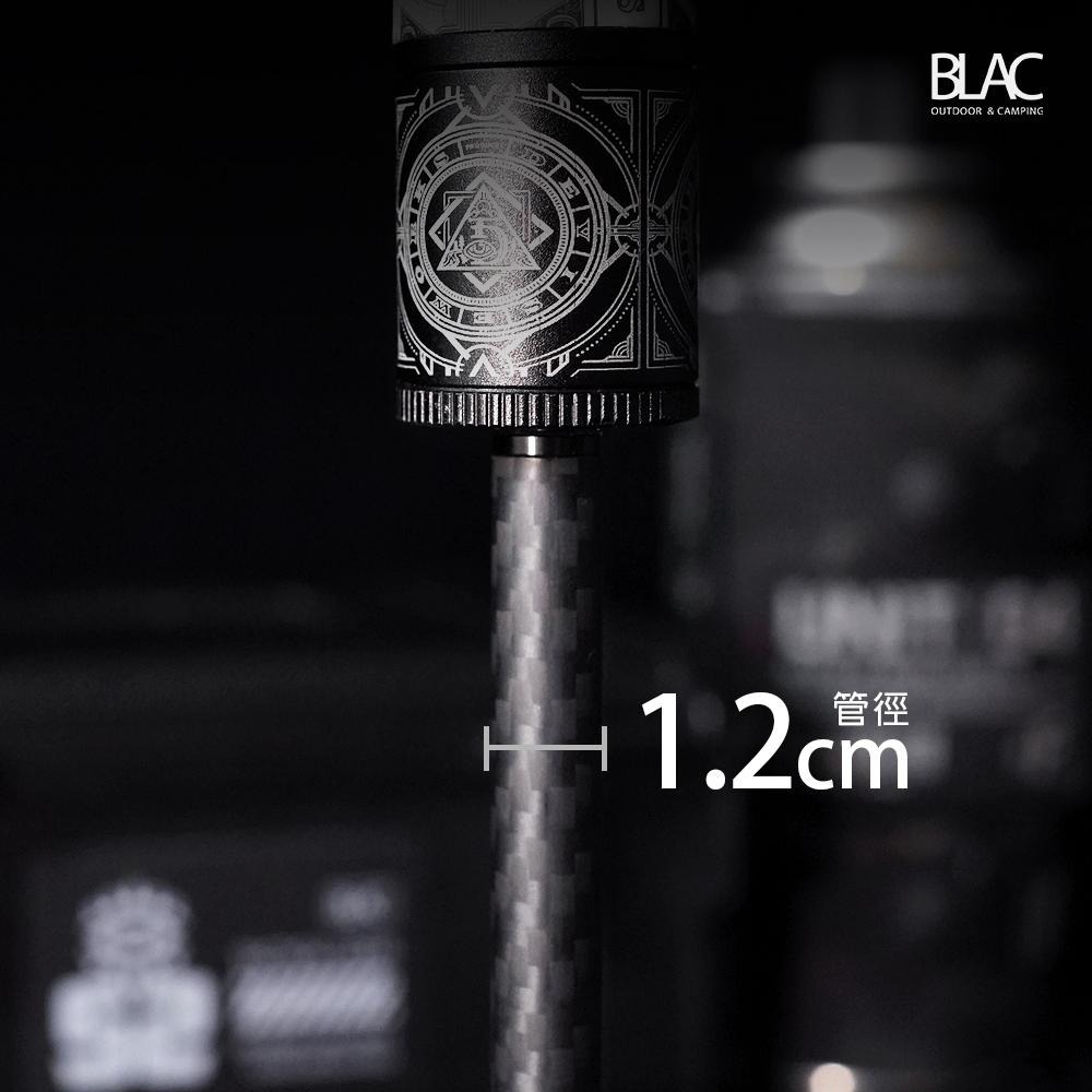 【BLAC黑客】碳纖維延伸燈桿延長桿燈柱20cm/30cm 1/4螺牙 直徑1.2cm 適用於三腳架及桌板延伸運用範圍-細節圖5