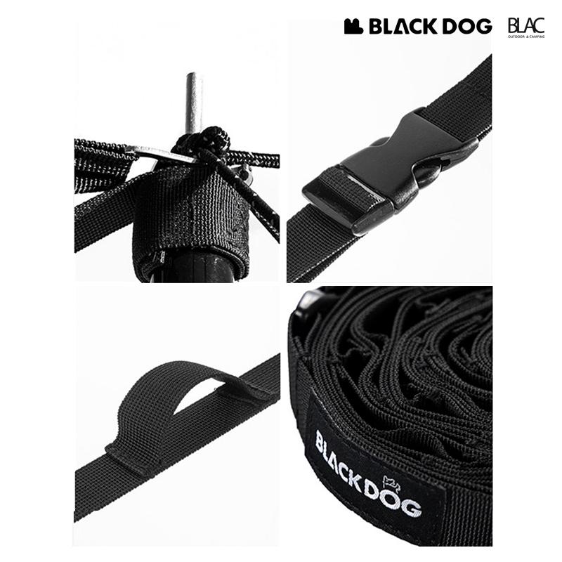 【BLAC黑客】BLACKDOG黑狗天幕掛繩 延伸織帶 拉力帶 長短可調 最長至6.1m-細節圖7