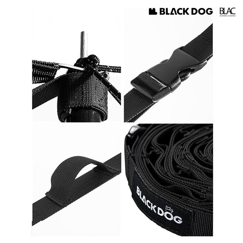 【BLAC黑客】BLACKDOG黑狗天幕掛繩 延伸織帶 拉力帶 長短可調 最長至6.1m-細節圖7