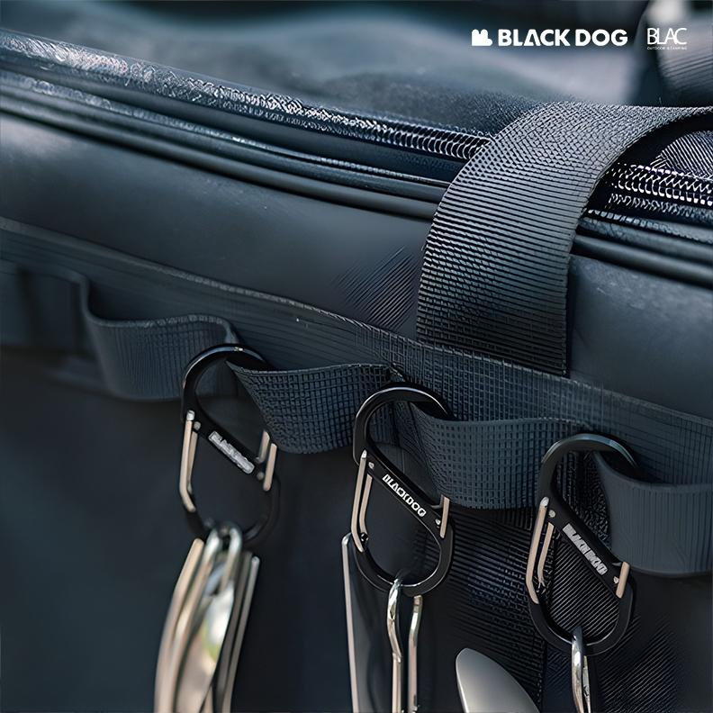 【BLAC黑客】BLACKDOG黑狗鋁合金S掛扣S掛勾登山扣8字扣 每組4入-細節圖7
