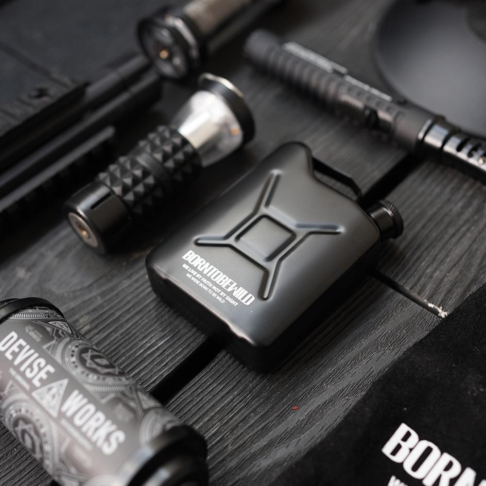 【BLAC黑客】304不鏽鋼油壺油瓶180ml BORNTOBEWILD-細節圖3