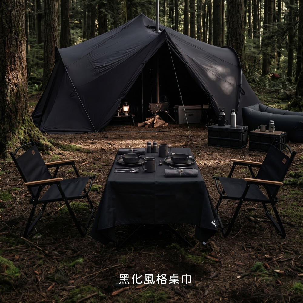 黑膠遮光遮陽掛布【BLAC黑客】防曬隔熱檔風 邊布圍布臨時天幕 210D抗撕裂牛津布BORNTOBEWILD-細節圖9