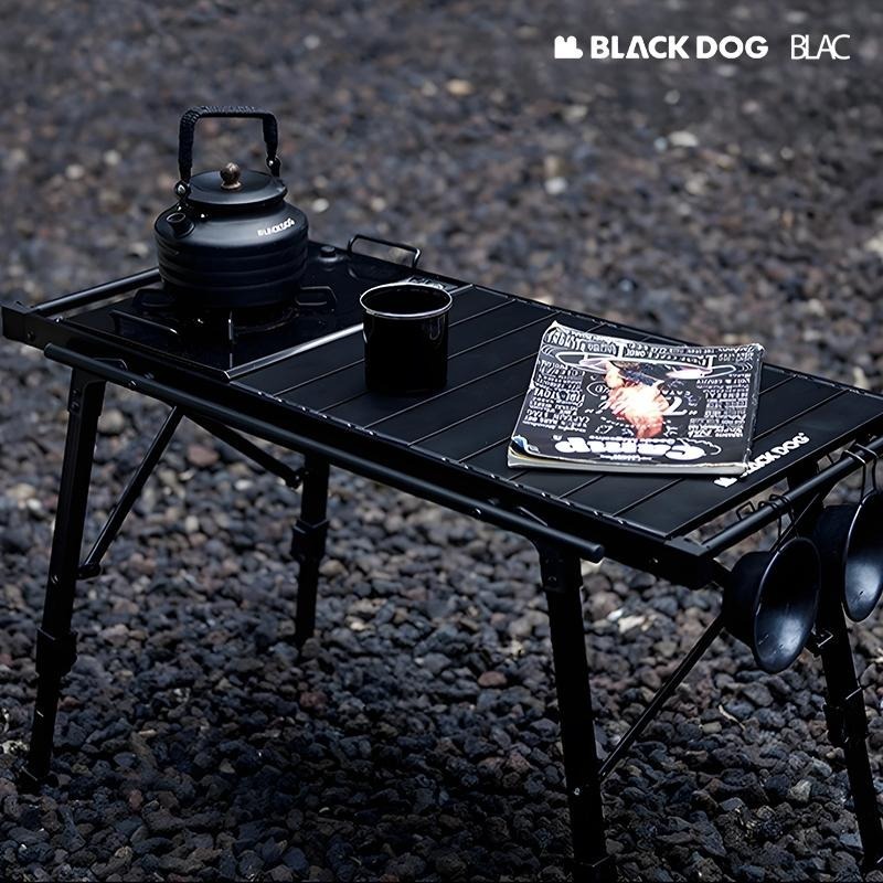 【BLAC黑客】BLACKDOG黑狗IGT鋁合金可拆卸折疊桌蛋捲桌 圓桿升級 全桌可拆卸收納 IGT3單位 附收納袋-細節圖7