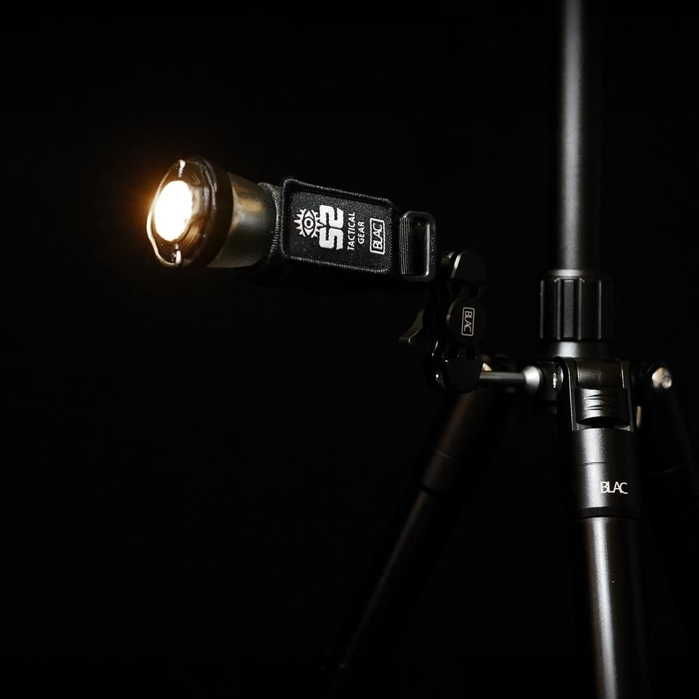 【BLAC黑客】雙關節1/4螺牙萬向支架魔術手臂 可360旋轉調整角度 用於連接燈具-細節圖4