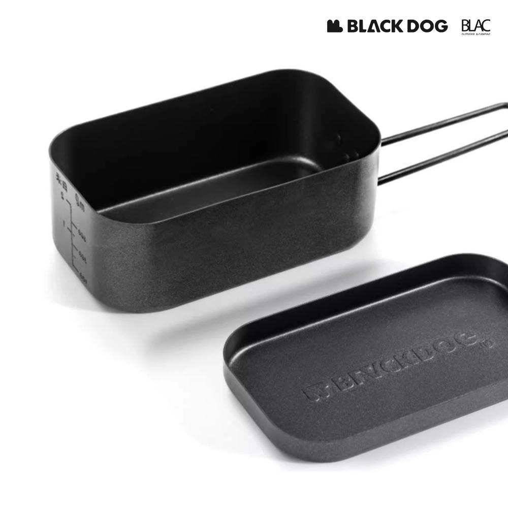 【BLAC黑客】BLACKDOG黑狗戶外露營煮飯神器餐盒飯盒 800ml 不沾塗層 可直火-細節圖6