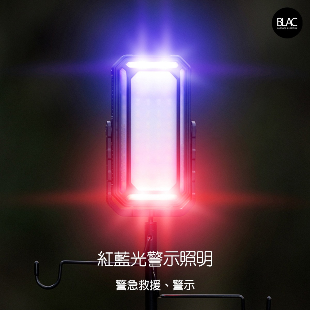【BLAC黑客】BLACKDOG黑狗稜鏡太陽能露營燈營地燈1000流明 10000mah大容量鋰電池 三段色溫-細節圖9