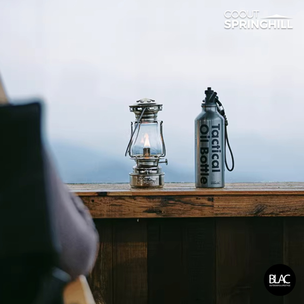 【BLAC黑客】春山油瓶油壺燃料瓶 雙壺嘴按壓出油 鋁合金500ml SPRINGHILL-細節圖8