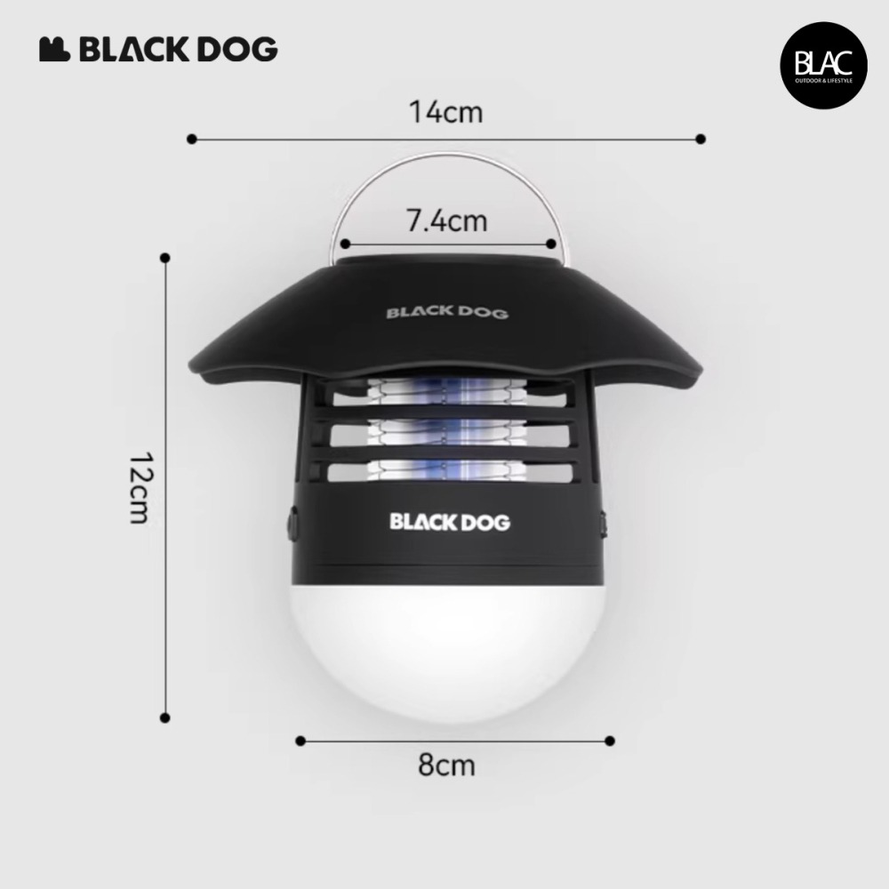【BLAC黑客】BLACKDOG黑狗紫外線電蚊燈驅蚊燈露營燈滅蚊燈補蚊燈-細節圖7
