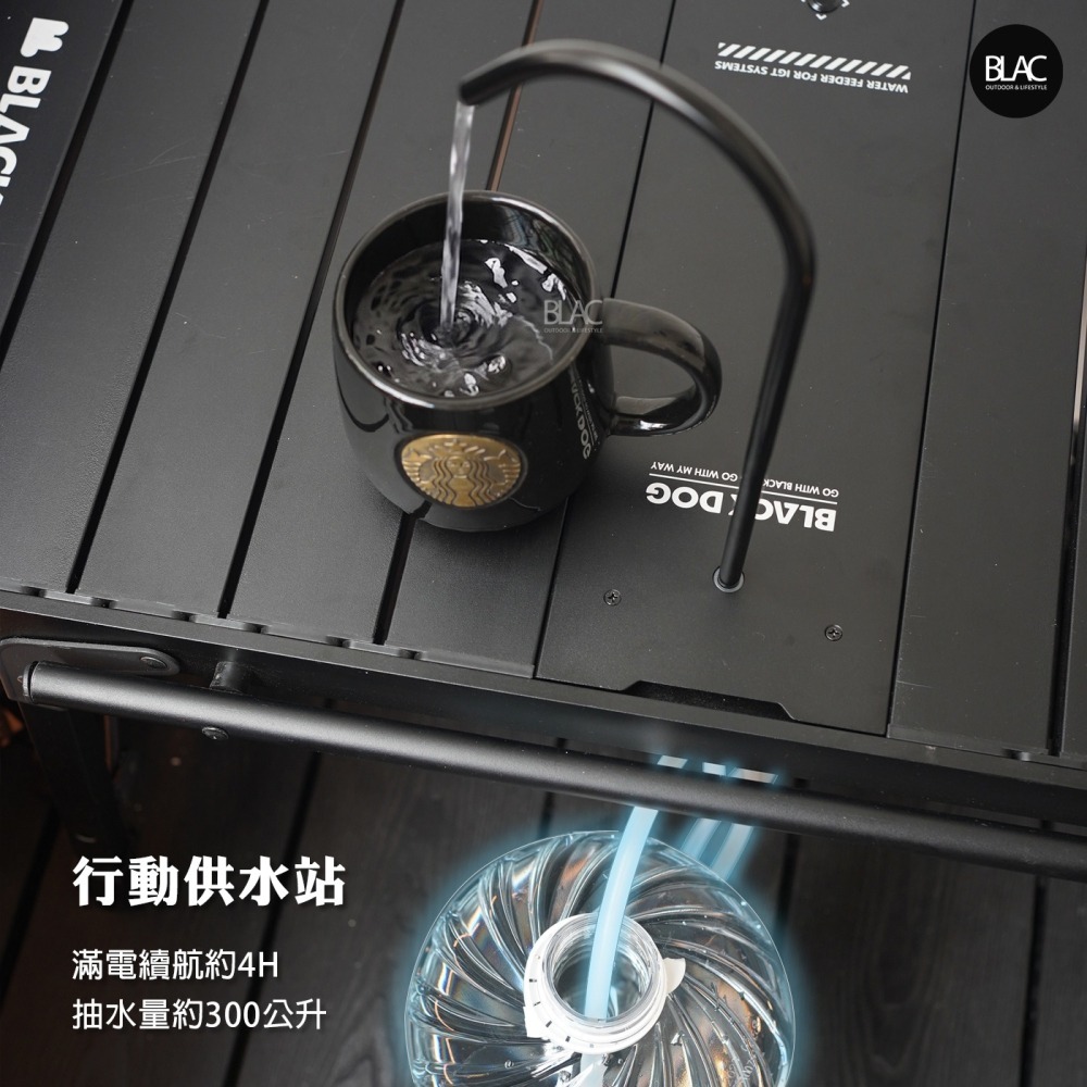 【BLAC黑客】BLACKDOG黑狗IGT電動飲水機上水器抽水器出水器 4000mah鋰電-細節圖5
