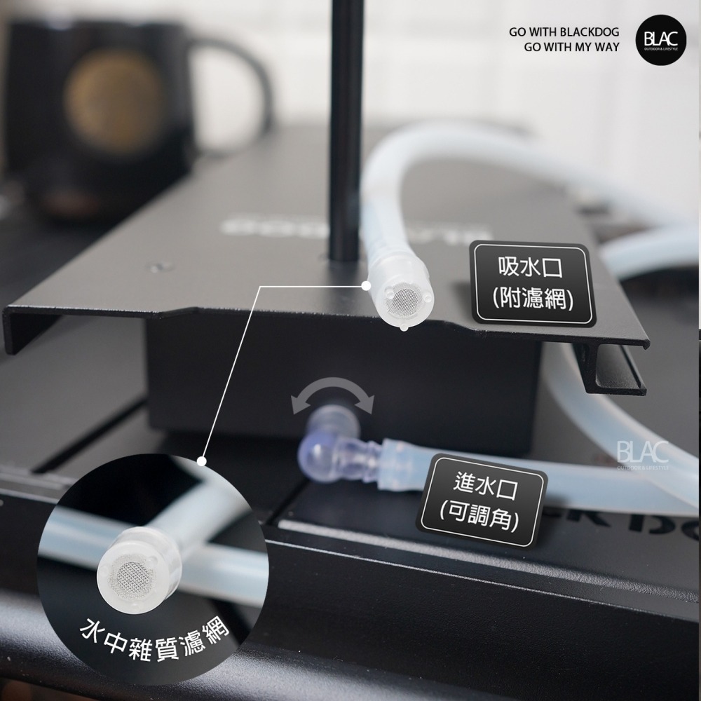【BLAC黑客】BLACKDOG黑狗IGT電動飲水機上水器抽水器出水器 4000mah鋰電-細節圖7