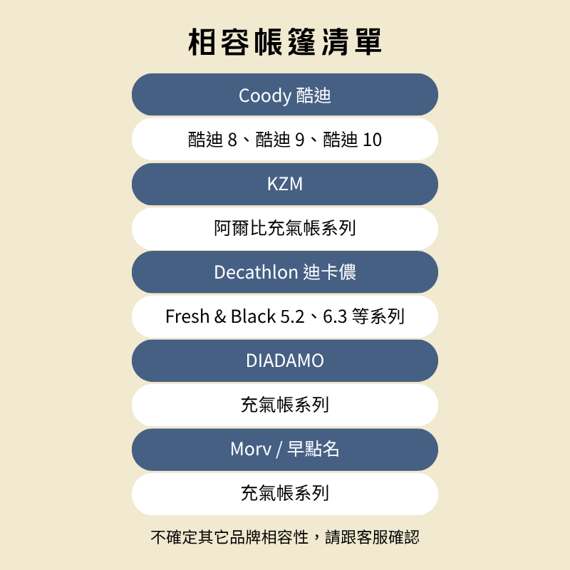 【BLAC黑客】充氣帳篷壓縮袋真空氣密壓縮袋贈導流背蓋 COODY DIADAMO 迪卡儂 充氣帳篷-細節圖10