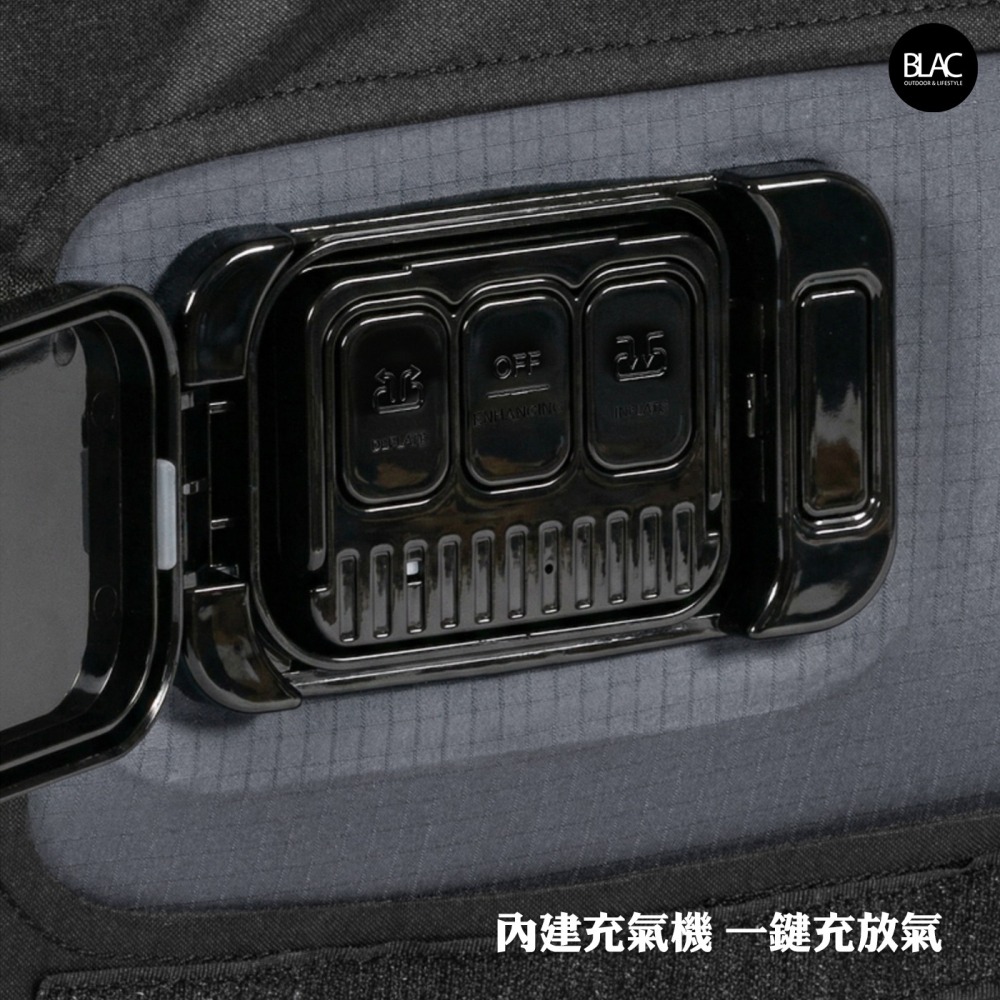 【BLAC黑客】BLACKDOG黑狗雙人彈絲充氣沙發 坐躺兩用上下獨立氣室 可分離成單人床 內建電動打氣機-細節圖9