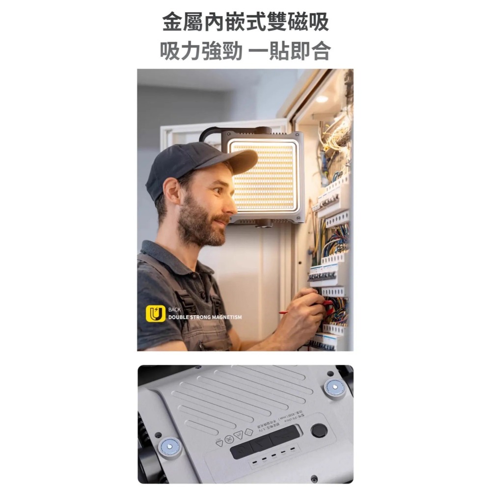 LEM P8 ULTRA全境光域露營燈4000流明廣角泛光照明30000mAh鋰電IP67級防水-細節圖3