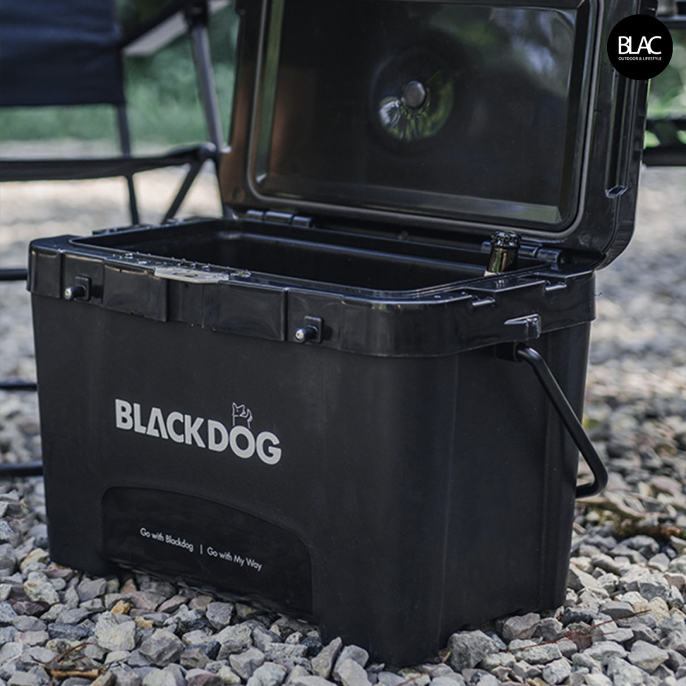 【BLAC黑客】BLACKDOG保冰箱保冰桶保溫箱釣魚冰箱26L 長效保溫保冰 一體成型內層PP+PU保溫-細節圖3