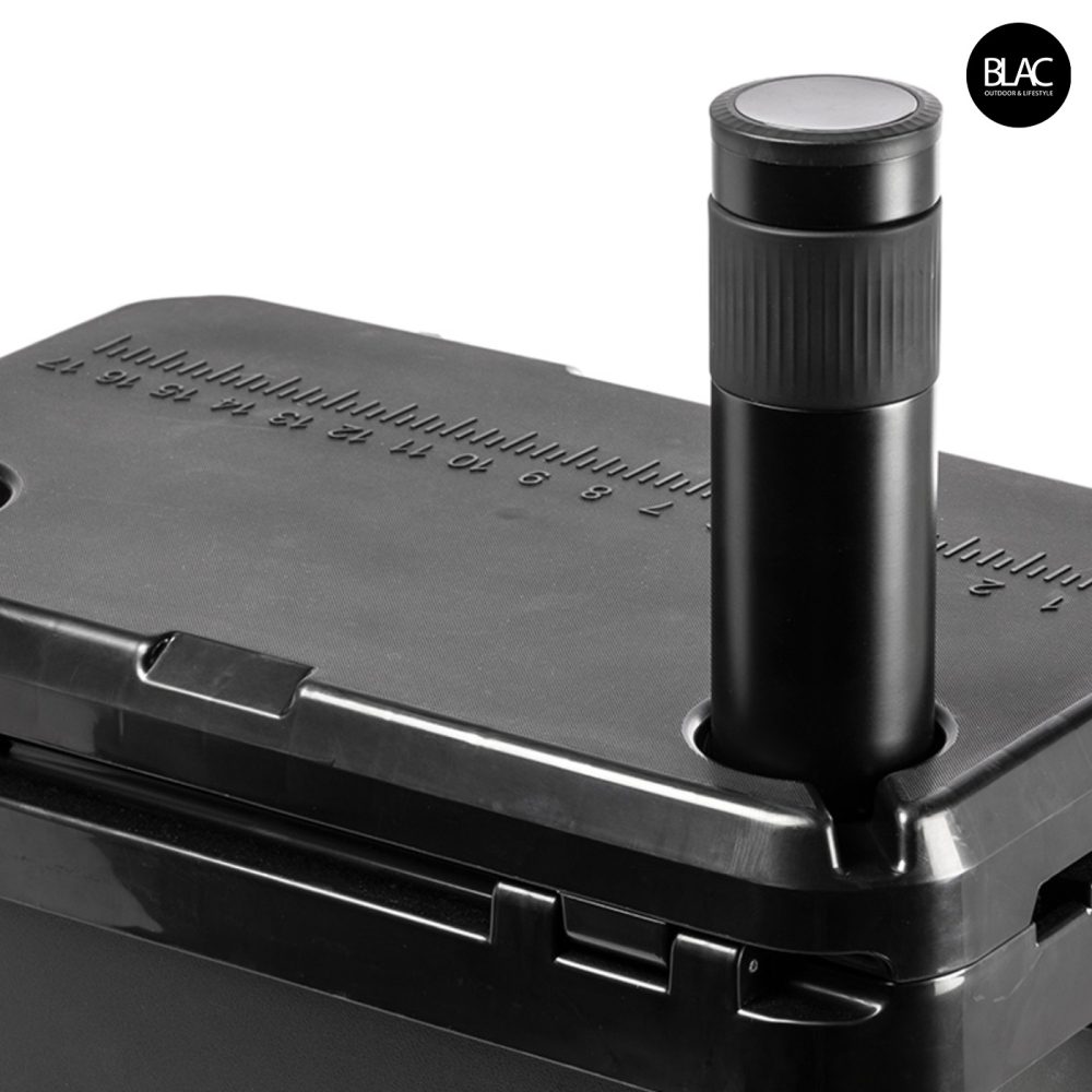 【BLAC黑客】BLACKDOG保冰箱保冰桶保溫箱釣魚冰箱26L 長效保溫保冰 一體成型內層PP+PU保溫-細節圖6