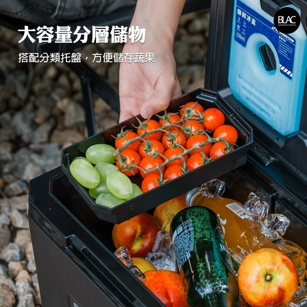 【BLAC黑客】山趣ShineTrip保冰桶保冰箱保溫箱釣魚冰箱 72H長效保溫 三層鎖溫 六面PU發泡填充-細節圖4
