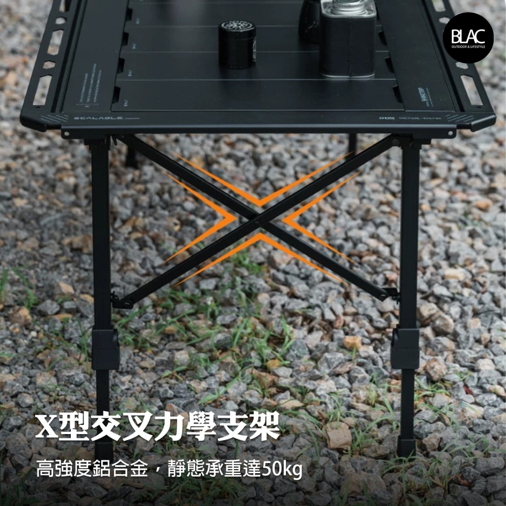 【BLAC黑客】山趣IGT折疊桌露營桌系統桌 戰術風格戶外露營ShineTrip-細節圖7