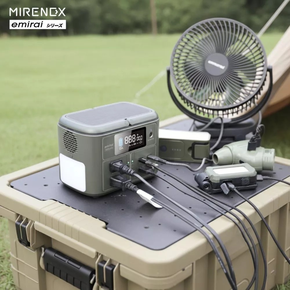 日本emirai小瓦力PRO儲能電源行動電源電站NEX430免運【BLAC黑客】300w60000mAh 110V可用-細節圖6