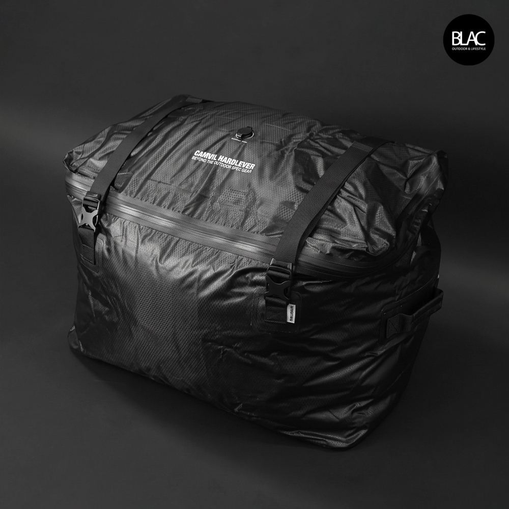 CAMVIL充氣帳篷壓縮袋真空氣密壓縮袋 硬式壓縮河豚包【BLAC黑客】COODY DIADAMO 星火MARS迪卡儂-細節圖6