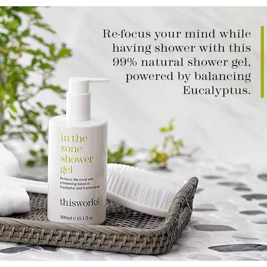 英國This works in the zone shower gel 沐浴露 300mL-細節圖2