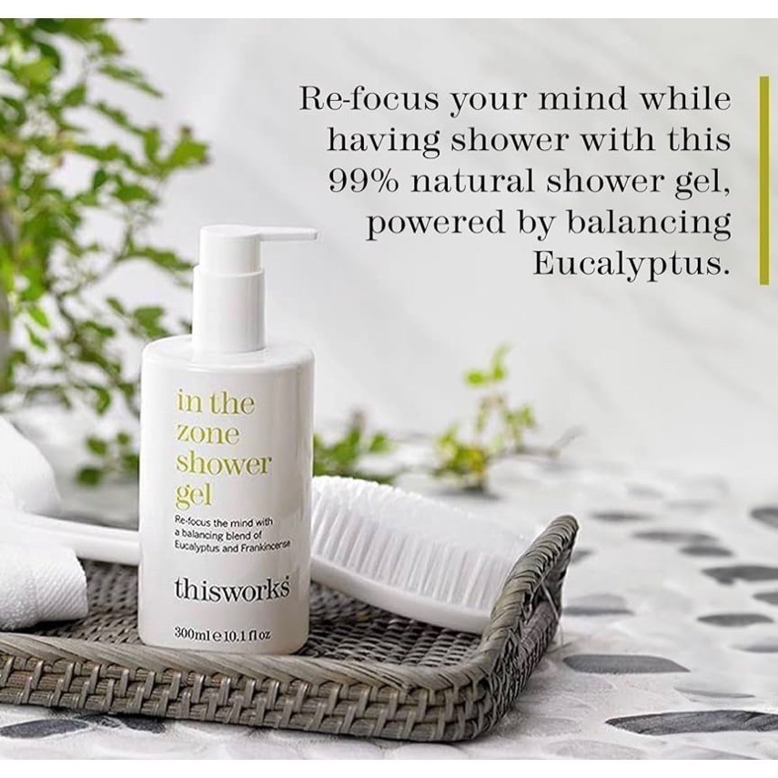 英國This works in the zone shower gel 沐浴露 300mL-細節圖2