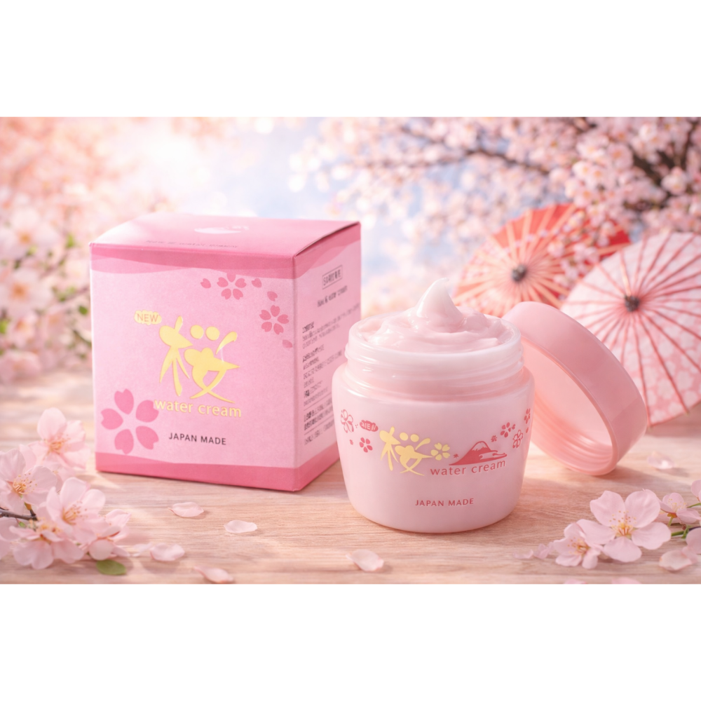 日本富士美櫻 新櫻花出水霜 Sakura Water Cream (100g)-細節圖2