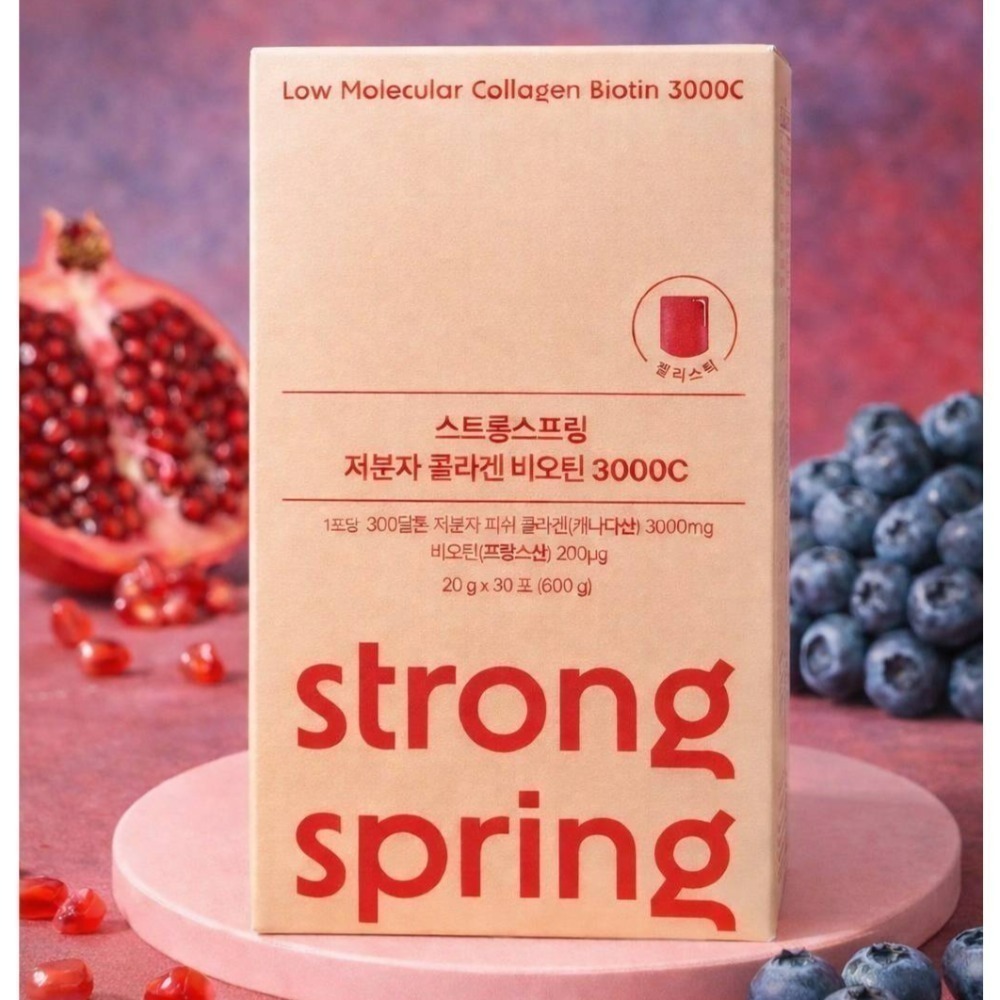 【特賣中】韓國 膠原蛋白果凍條3000C 30入(盒裝/條裝)-規格圖3