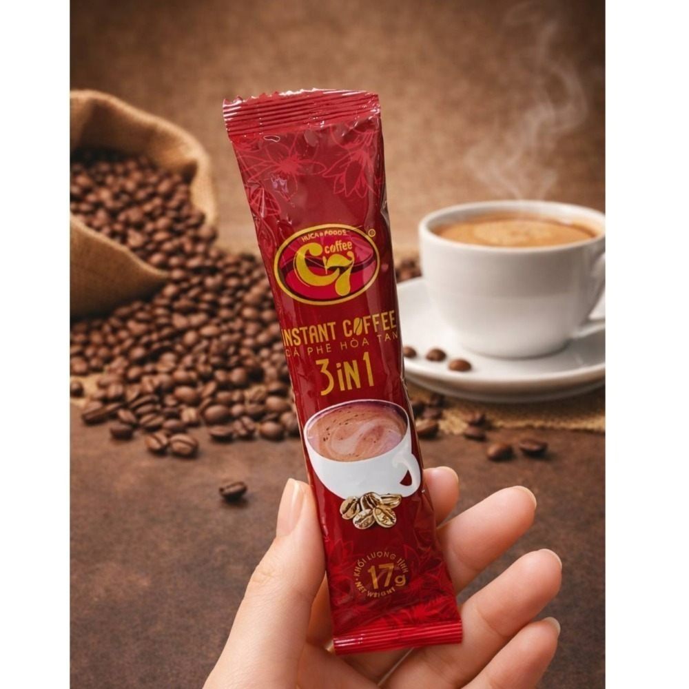 【特賣中】越南 C7三合一即溶咖啡 50入(包裝/條裝)-規格圖2