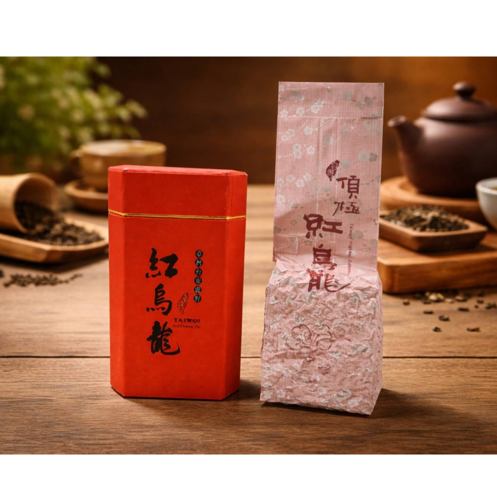 台東鹿野 紅烏龍茶 盒裝(150g)/鐵罐裝(75g)-細節圖2