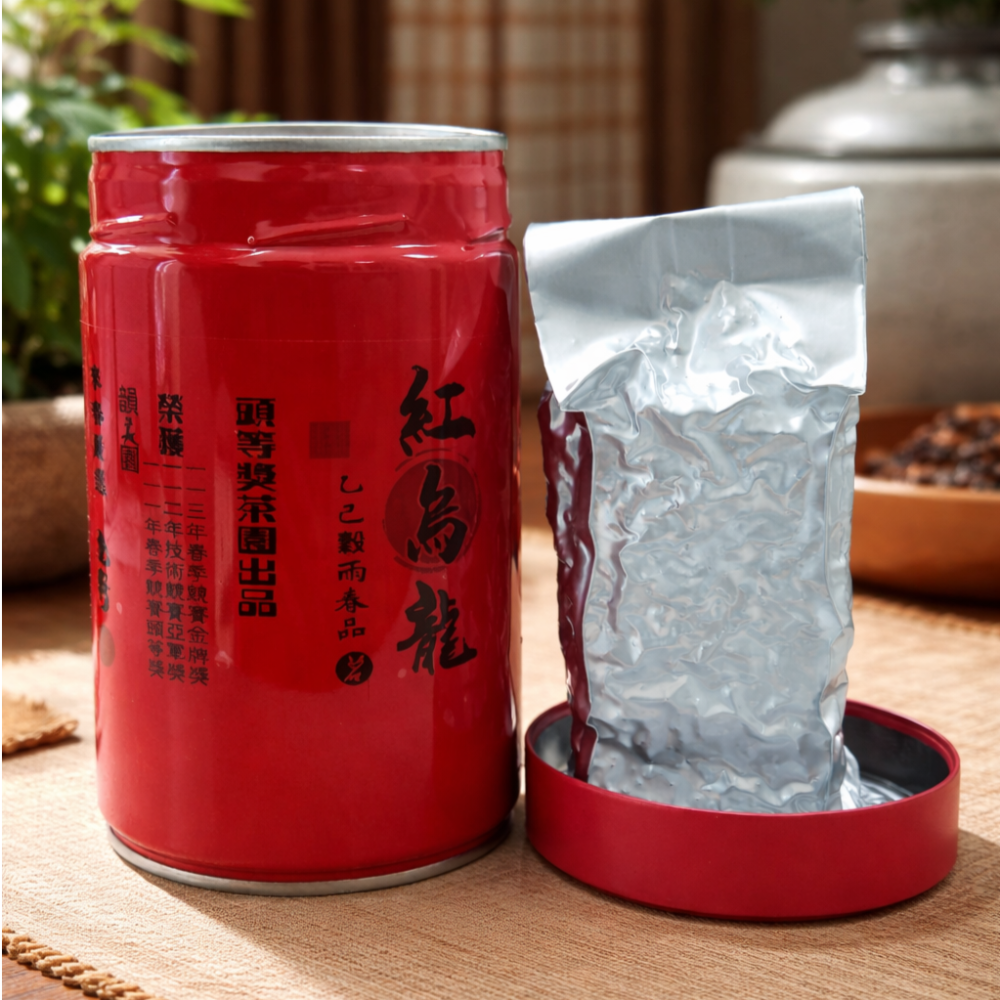 台東鹿野 紅烏龍茶 盒裝(150g)/鐵罐裝(75g)-規格圖4