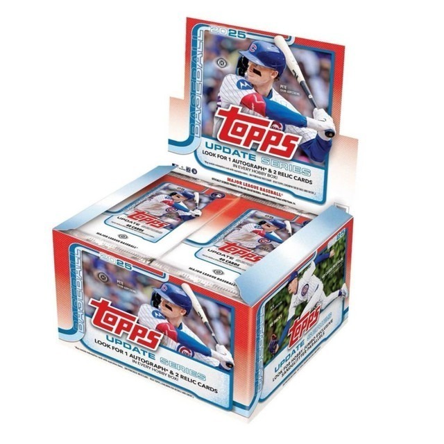 ★全新未拆封正版現貨★ 2025 Topps Update Series Baseball Jumbo卡盒-細節圖2