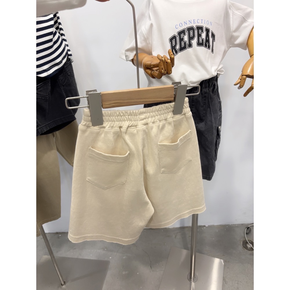 8873 英文繡字棉褲80-120/5折-細節圖2