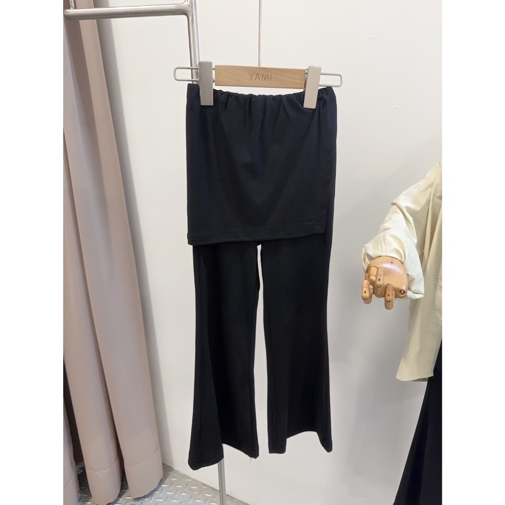 0234大女孩喇叭棉裙褲120-170/8折-細節圖2